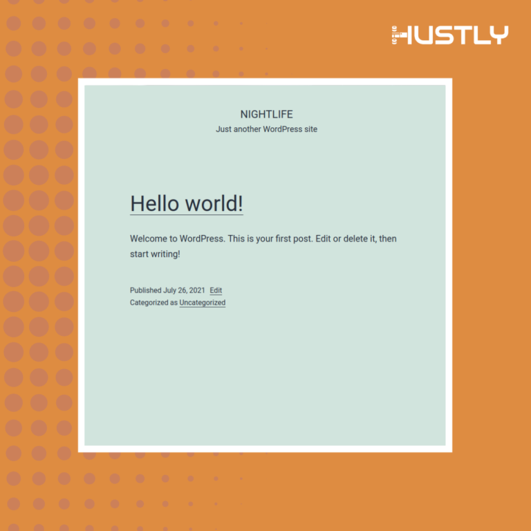 How to launch your WordPress website.
